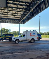 Ambulância furtada em Cáceres  é recuperada  pela PRF em Poconé/MT