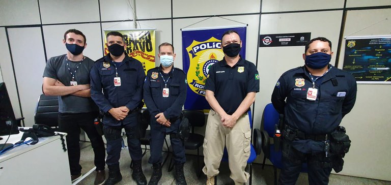 A PRF, através da sua Superintendência em Mato Grosso, realiza reunião com a Guarda Municipal de Sorriso/MT para compartilhamento de informações