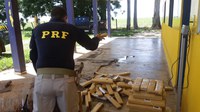 PRF em Campo Verde/MT apreende mais de 201 Kg de Maconha