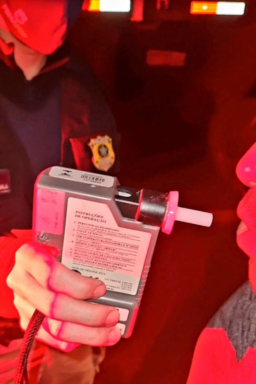 Mais um fim de semana com muitas ocorrências de Embriaguez ao volante registradas pela PRF
