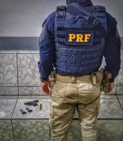 Nossos policiais, em Campo Verde/MT, prendem condutor por porte ilegal de arma