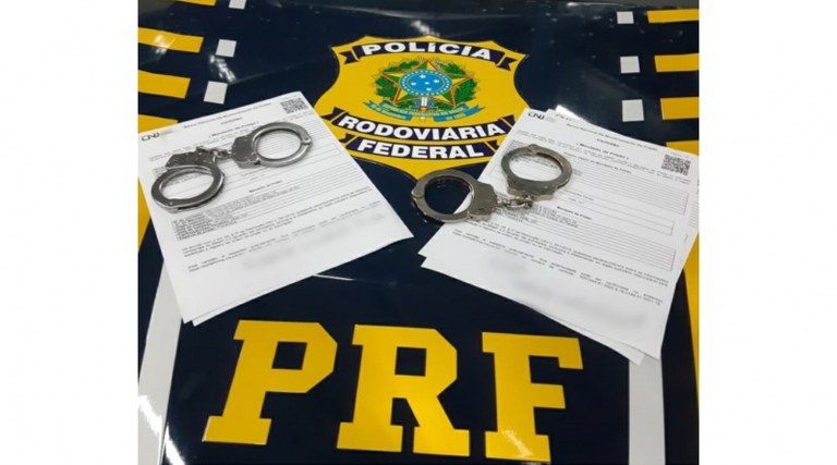 Policiais Rodoviários Federais prende homem de 37 anos com mandado de prisão em aberto