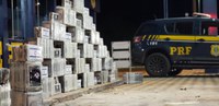 PRF apreende cocaína escondida em carga de calcário na cidade de Rondonópolis-MT