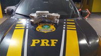 PRF apreende drogas em ônibus que seguia para Brasília