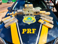 PRF em Rondonópolis apreende maconha em ônibus