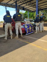 PRF apreende pasta base de cocaína em Barra do Garças