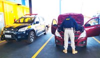 PRF e GEFRON recuperam veículo com ocorrência de furto/roubo