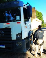 PRF em Mato Grosso recupera caminhão que havia sido roubado em Minas Gerais