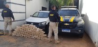 PRF em Nova Mutum/MT apreende mais de 104 Kg de cocaína