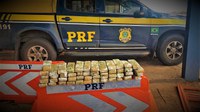PRF em Rondonópolis/MT descobre mais 68 kg de maconha escondida em estrutura de veículo