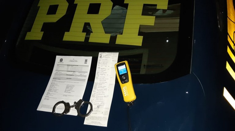 PRF em Sorriso/MT prende condutor por embriaguez ao volante