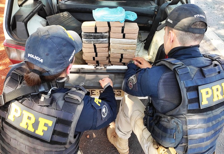 PRF faz nova apreensão de cocaína no estado de Mato Grosso