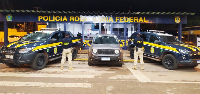 PRF recupera veículo em Rondonópolis
