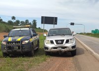 PRF recupera veículo roubado em Sinop/MT