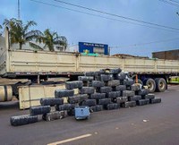 Atuação integrada entre PRF e PM resulta em grande apreensão de drogas em Nova Mutum (MT)