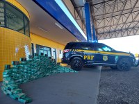PRF apreende mais de 200 kg de pasta base de cocaína  em Barra do Garças/MT