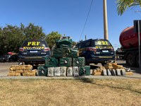 PRF apreende mais de 460 tabletes de drogas na BR-364-MT