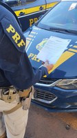 PRF cumpre mandado de prisão na BR-174 em Pontes e Lacerda