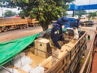 PRF flagra transporte irregular de madeira em Rondonópolis (MT)