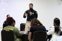 PRF participa de Oficina de Educação Ambiental sobre prevenção ao atropelamento de fauna em Cuiabá