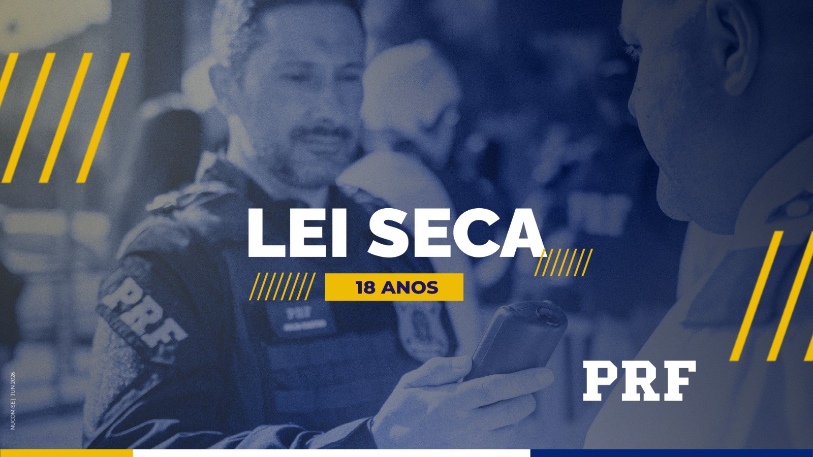 PRF realiza ação alusiva aos 18 anos da Lei Seca em Mato Grosso
