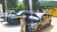 Honda HRV furtado na capital mineira é recuperado pela PRF na BR 116 em Teófilo Otoni (MG)