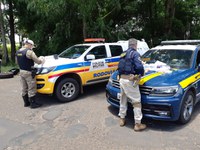 Em ação conjunta, PRF e PMRv apreendem eletrônicos no valor de 200 mil reais em Uberlândia (MG)