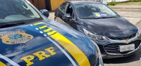 PRF recupera veículo com queixa de Apropriação Indébita