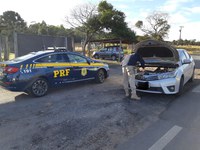 Em Poços de Caldas (MG), PRF recupera veículo roubado há 4 anos