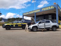 Após tentativa de fuga pela BR-381, PRF prende 2 homens com carro “clonado”