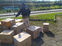 PRF e RF fazem nova apreensão de equipamentos eletrônicos na rodovia Fernão Dias em Oliveira (MG)