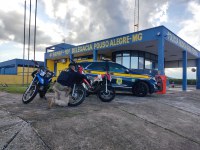 Em Pouso Alegre (MG), PRF apreende três motos clonadas com registro de roubo