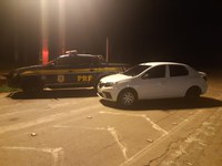 Em Caxambu (MG), a PRF recupera veículo roubado no Rio de Janeiro (RJ)