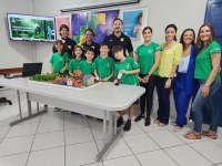 Em Uberlândia (MG), PRF recebe crianças com projeto inovador na área ambiental