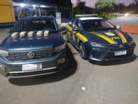 PRF apreende cerca de 10 kg de Pasta Base de Cocaína e prende duas pessoas em Juiz de Fora (MG)