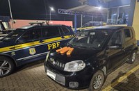 PRF apreende Maconha dentro de veículo na BR 365 em Uberlândia (MG)