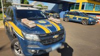 PRF apreende mais de 10 Kg de Maconha dentro de veículo na BR 050 em Uberaba(MG)