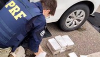 PRF prende motorista e apreende cerca 15 kg de crack na BR-262, em Betim (MG)