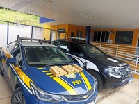 PRF apreende aproximadamente 10 kg de Maconha na BR 354 em Pouso Alto (MG)