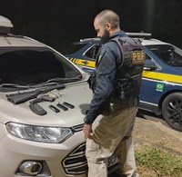 PRF prende motorista que efetuou disparos de arma de fogo na Fernão Dias
