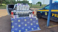 PRF apreende cerca de 1 tonelada de maconha em Uberlândia