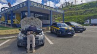 PRF recupera caminhonete clonada e prende condutor em Betim (MG)