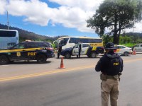 PRF encerra a Operação Embarque Legal com 137 ônibus fiscalizados em Minas Gerais