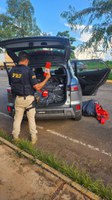 PRF apreende Maconha dentro de veículo na BR 365 em Patos de Minas (MG)