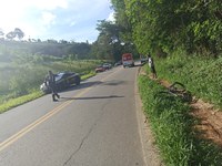 PRF prende motorista que atropelou ciclista e evadiu do local sem prestar socorro à vitima