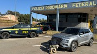 Hyundai Creta roubado em BH (MG) é recuperado pela PRF na BR 381 em Betim (MG)