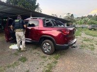 PRF prende dois homens na BR-381, em João Monlevade (MG)