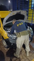 PRF recupera Fiat/Fiorino furtado e clonado e prende motorista inabilitado na BR-365, em Uberlândia (MG)