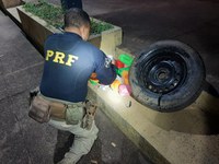 PRF apreende drogas Ice Nug durante fiscalização de veículo na BR 262 em Betim (MG)
