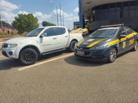 PRF prende casal e recupera caminhonete clonada na BR-381, em Betim (MG)
